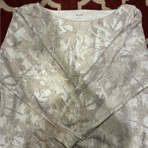 Hollister Woodland Camouflage Long Sleeve Sweatshirt